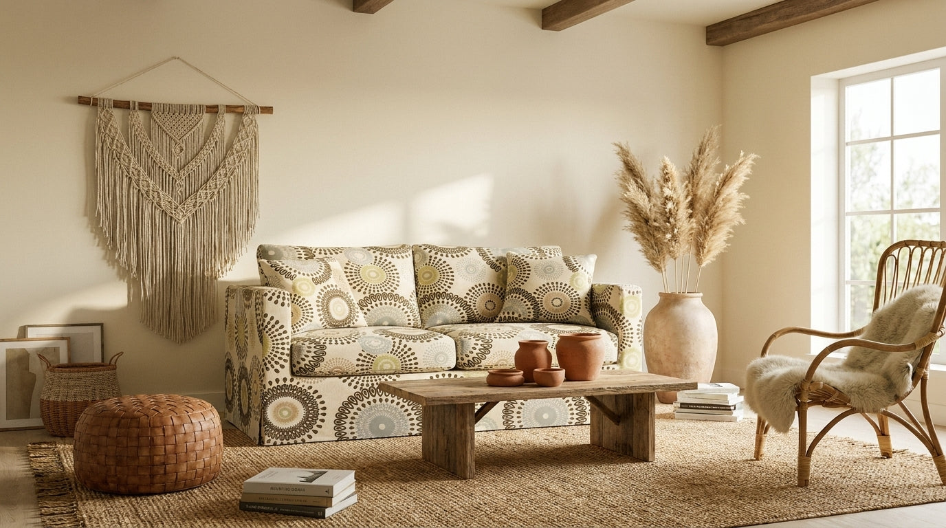Bohemian Style Custom Furniture Covers