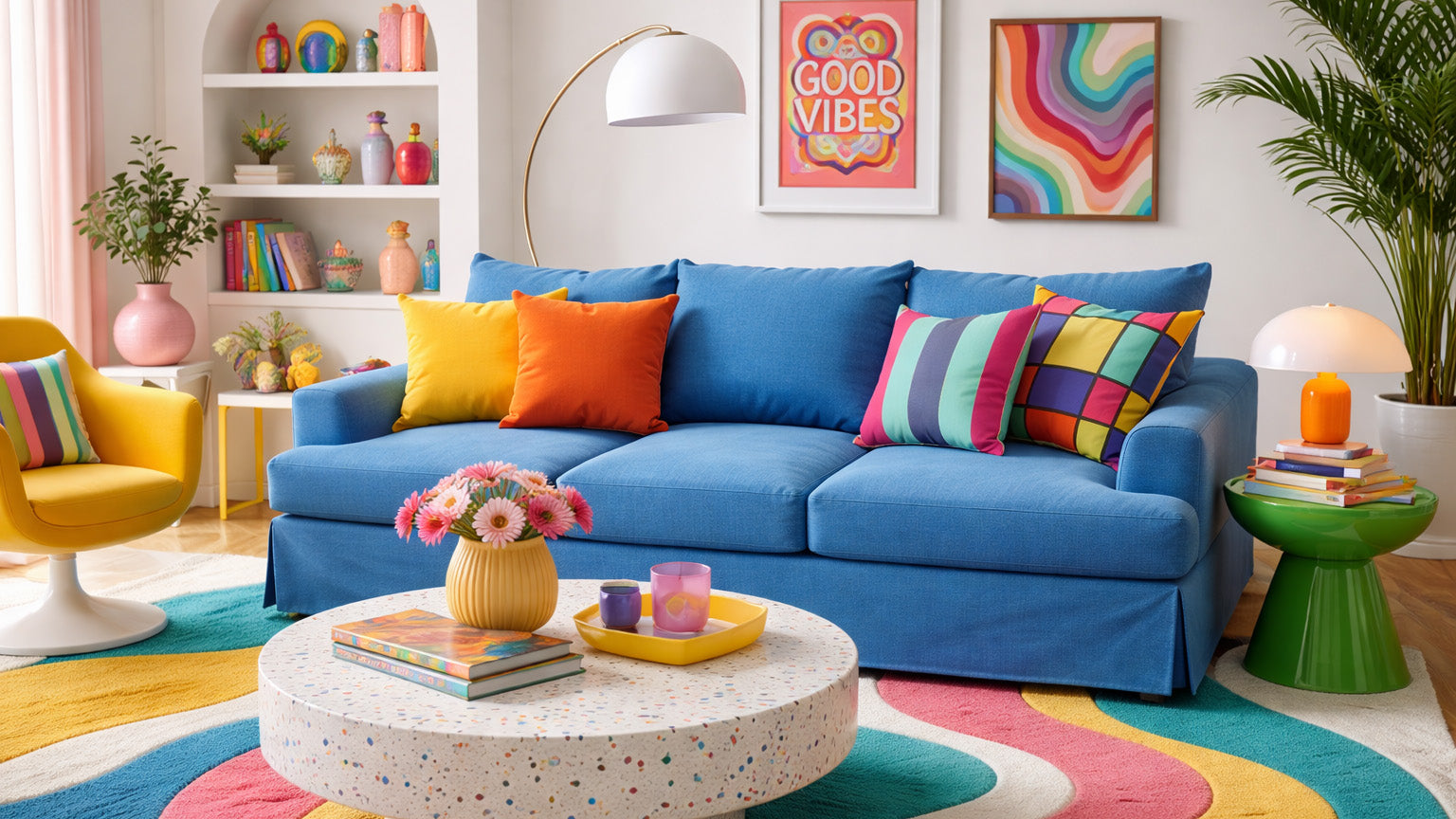 Bright and Energetic Custom Furniture Covers