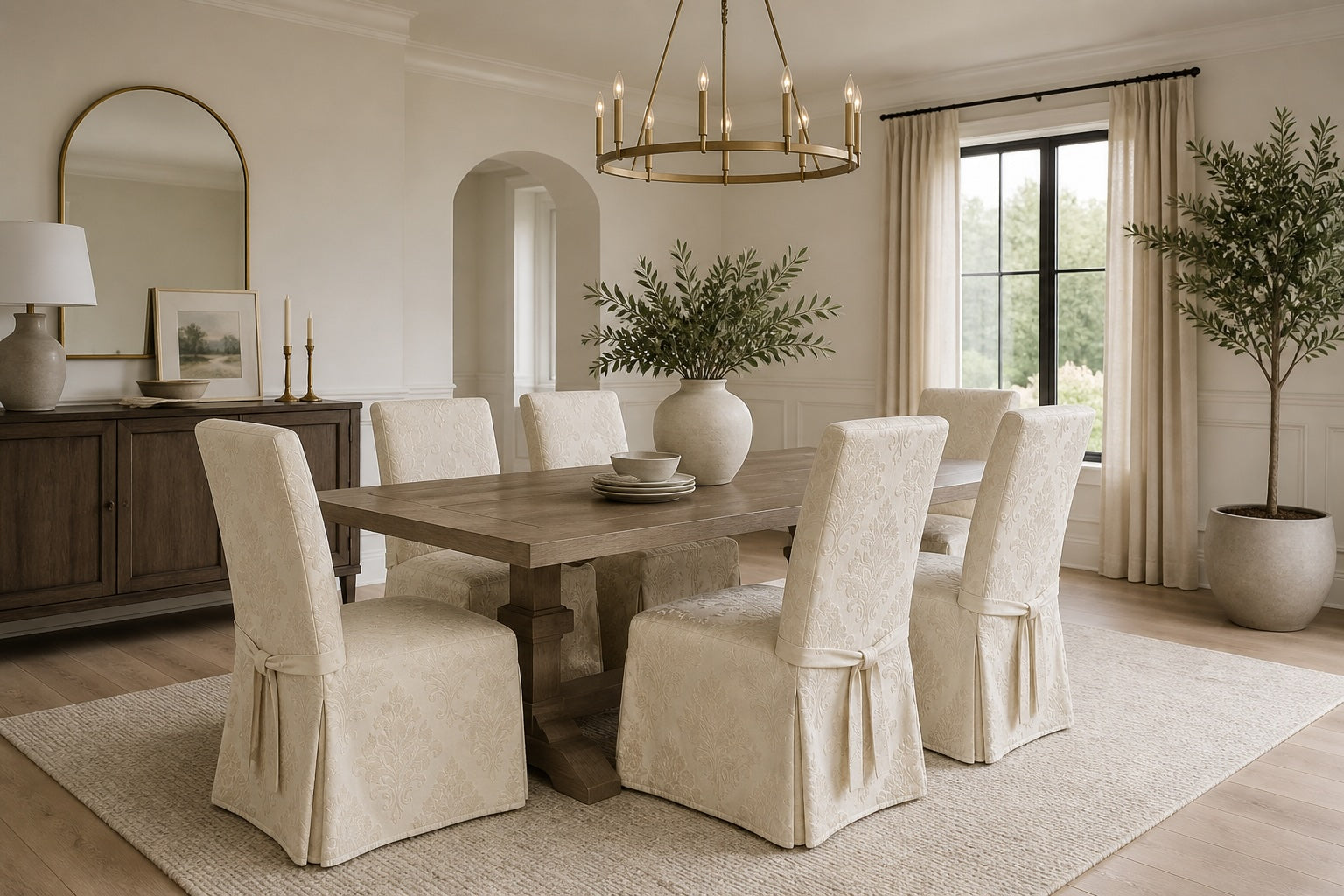 Custom Dining Chair Covers