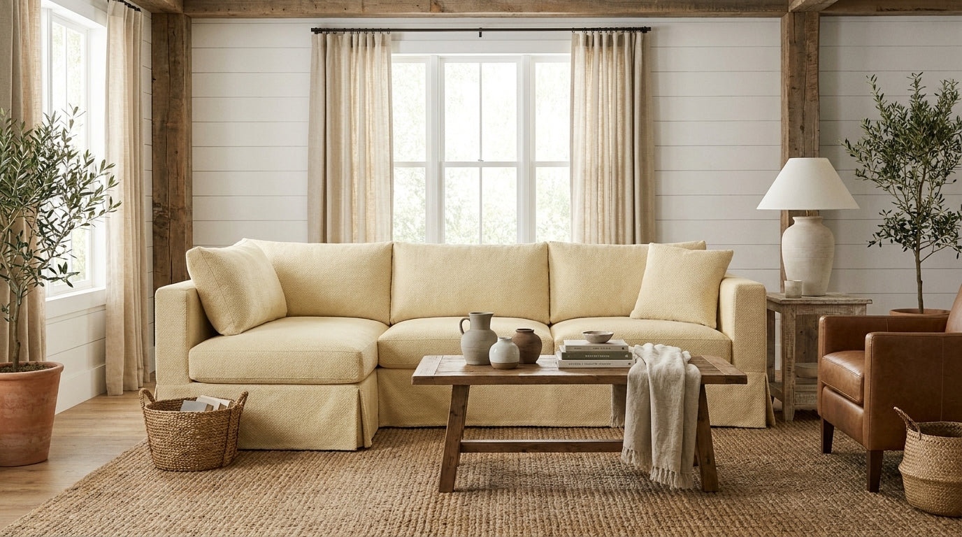 Farmhouse Style Custom Furniture Covers