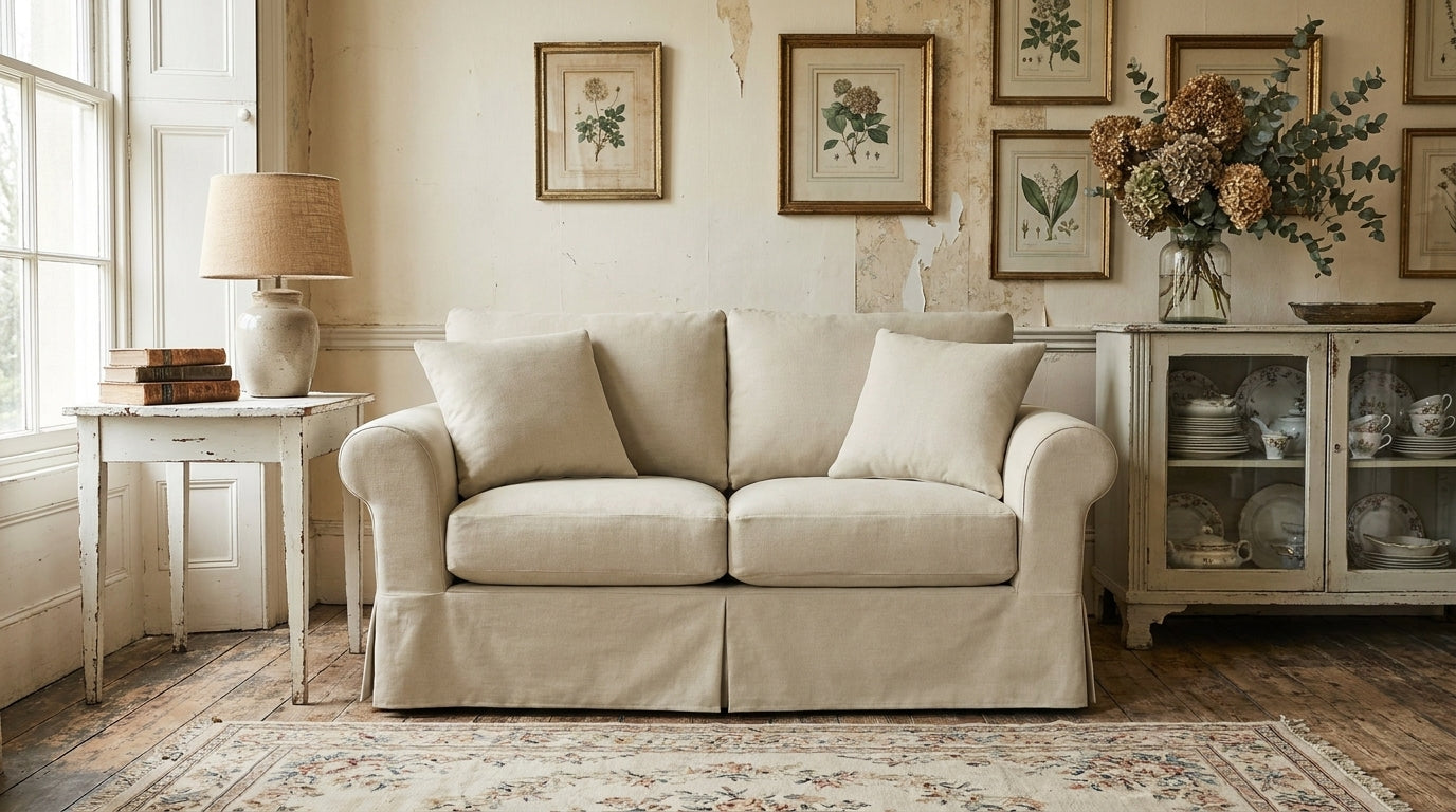 Shabby Chic Custom Furniture Covers