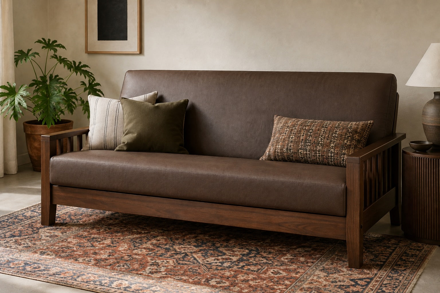 Faux Leather & Suede Furniture Covers