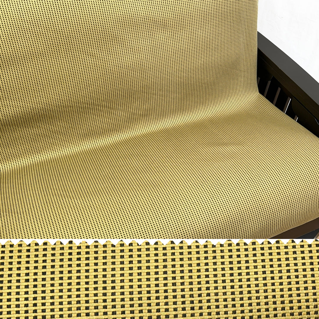 Yellow Check Futon Cover