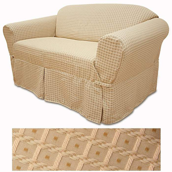 Wheat Basket Weave EasyFit® Slipcover