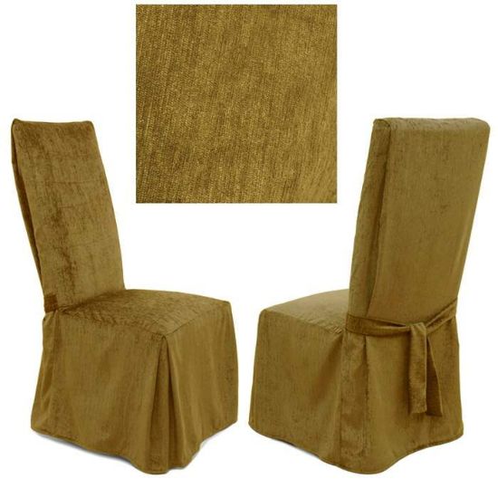 Chenille Dining Chair Cover