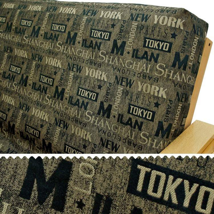 Urban Typography Futon Cover