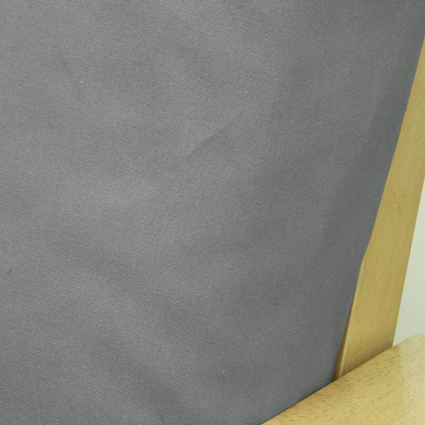 Gray Smoke Canvas Futon Cover