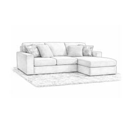 2 piece modular sofa