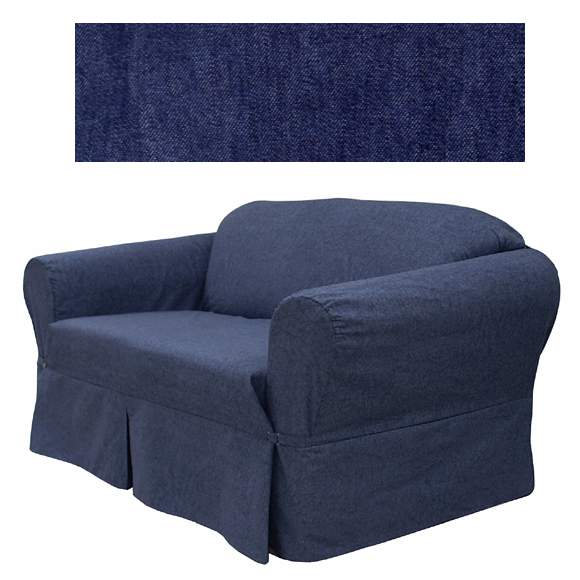 Blue Denim EasyFit® Slipcover