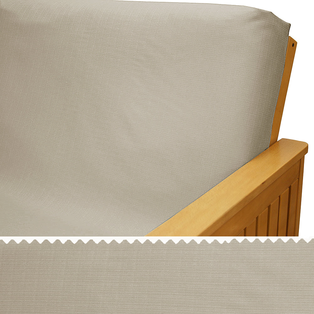 Greige Heavyweight Canvas Futon Cover