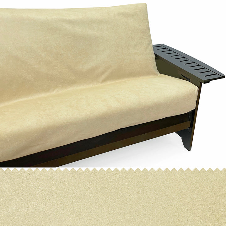 Soft Cream SuedeTouch Custom Armrest Cover