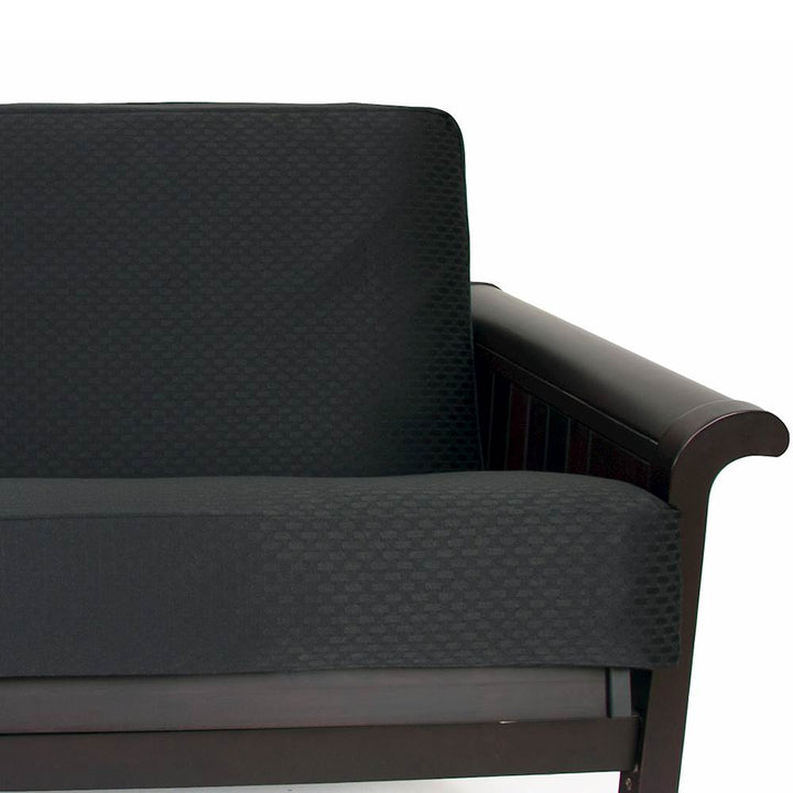 Checker Black Custom Armrest Cover