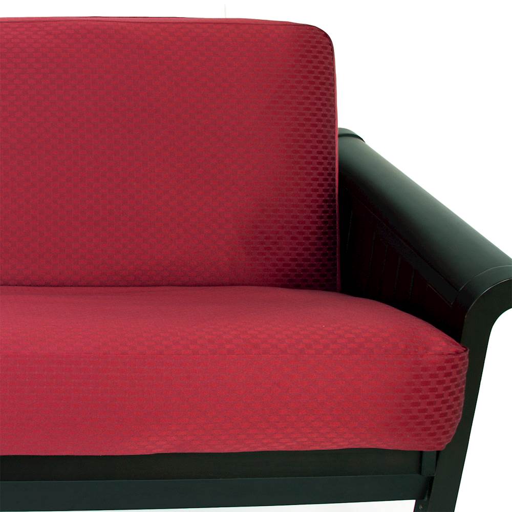 Checker Ruby Red Custom Cushion Cover