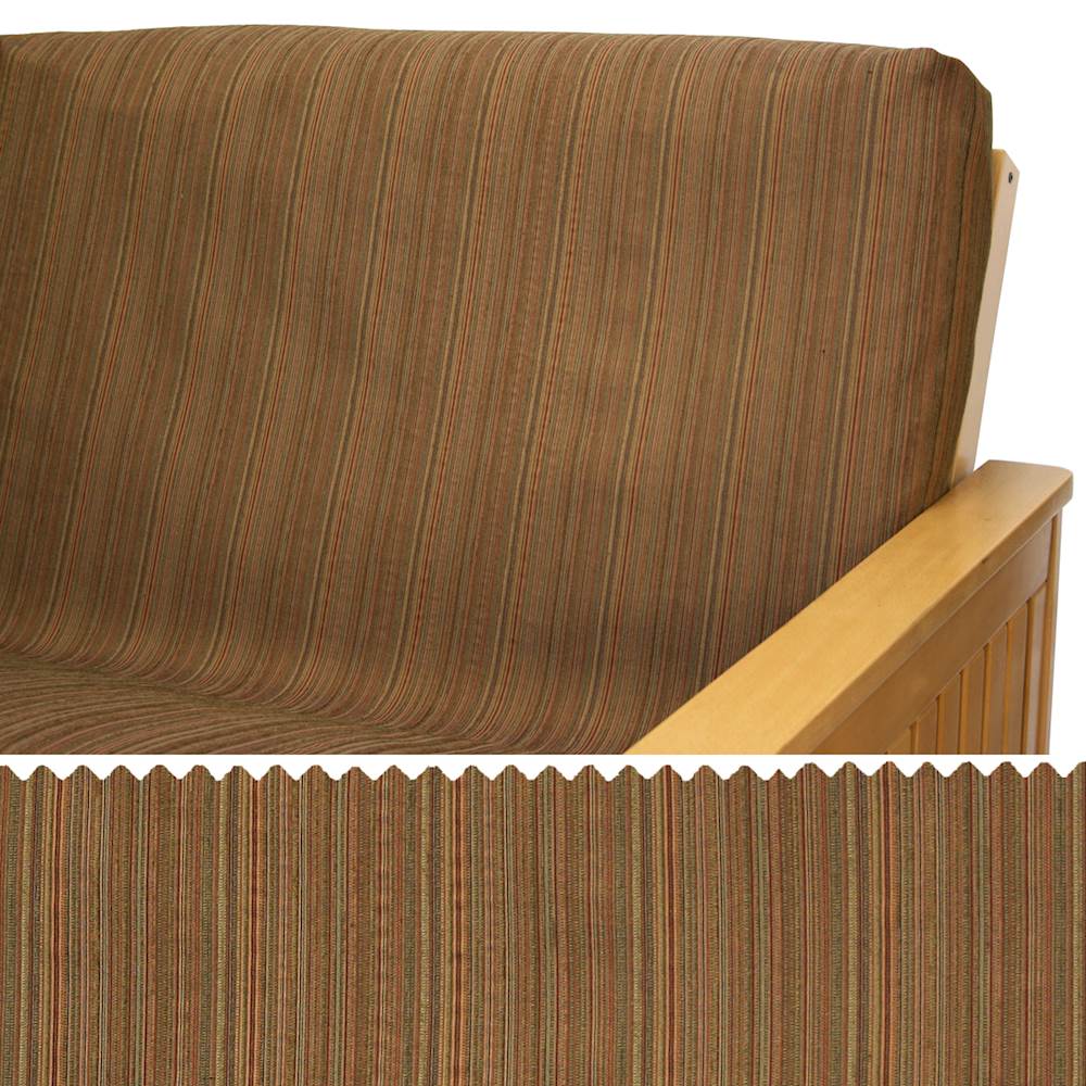Brown Stripe Custom Cushion Cover