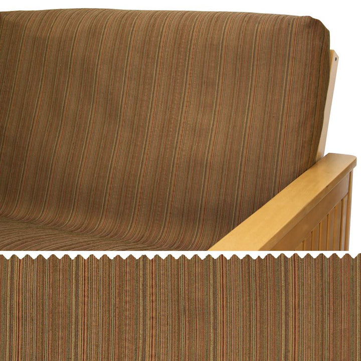 Brown Stripe Custom Cushion Cover