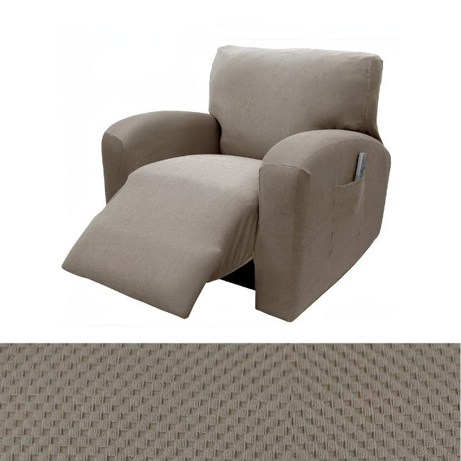 Taupe recliner chair cover