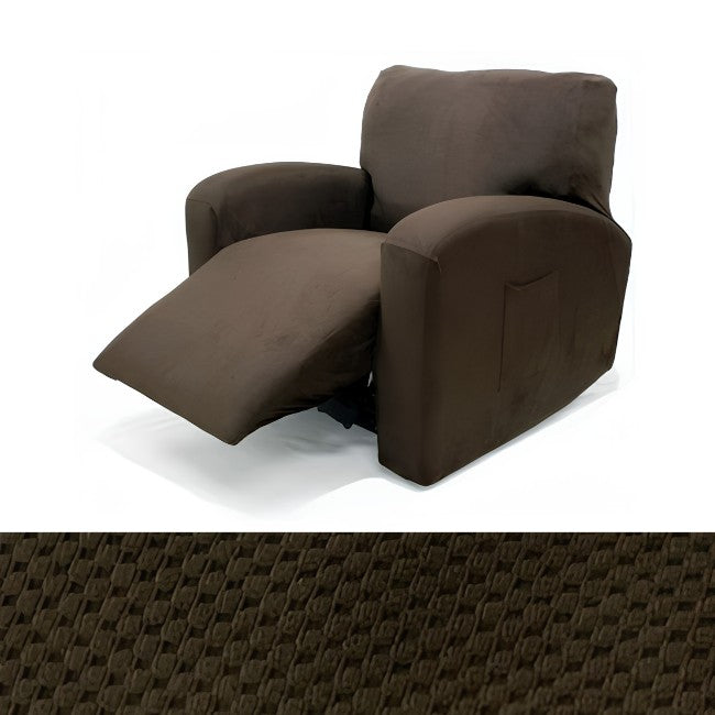 chocolate brown recliner chair cover