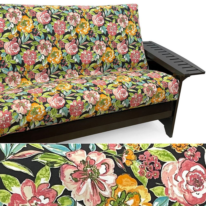 Vintage Floral Outdoor &amp; Patio Custom Armrest Cover