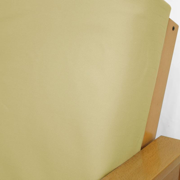 Pistachio Green Twill Custom Armrest Cover