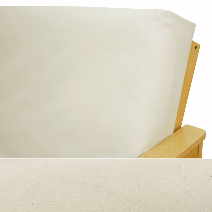 Durable Natural Ivory Ripstop Custom Armrest Cover