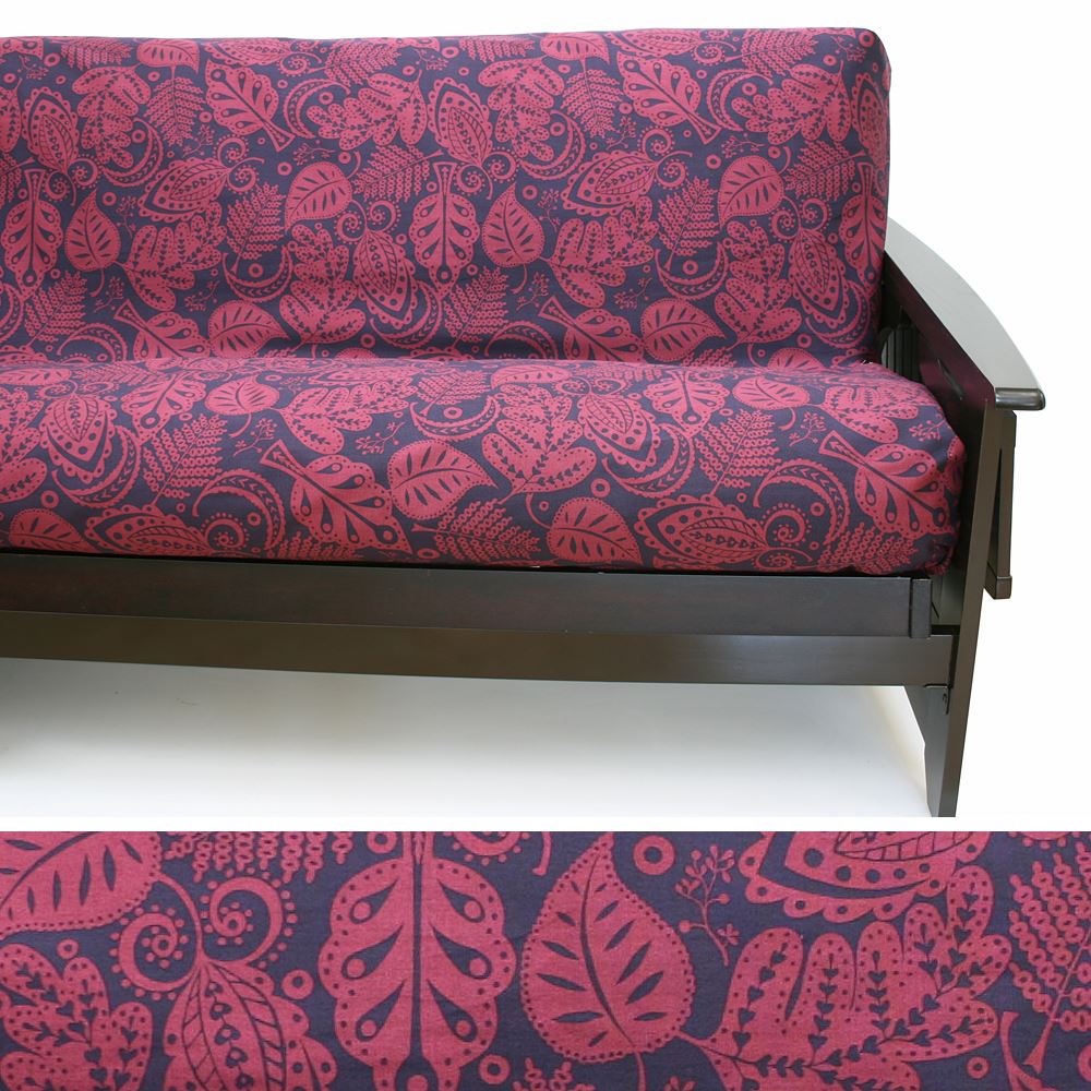 Berry Botanical Futon Cover