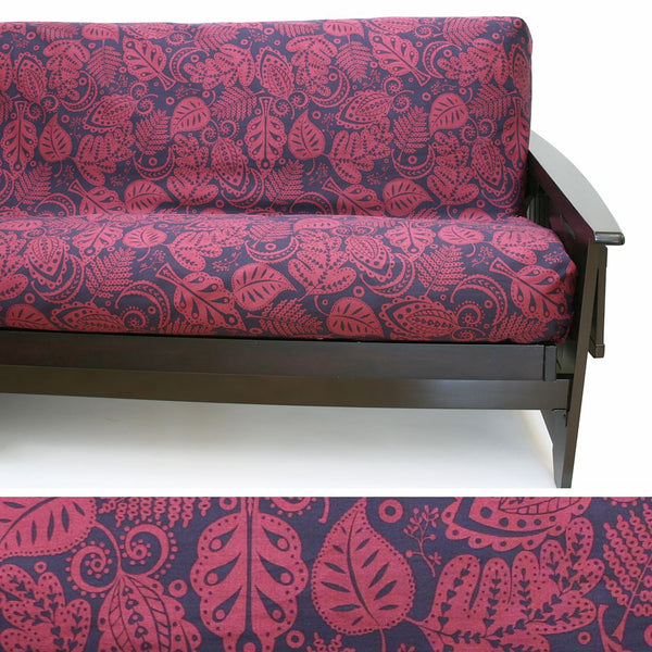 Berry Botanical Futon Cover