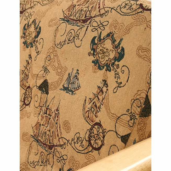 Antique Nautical Custom Armrest Cover