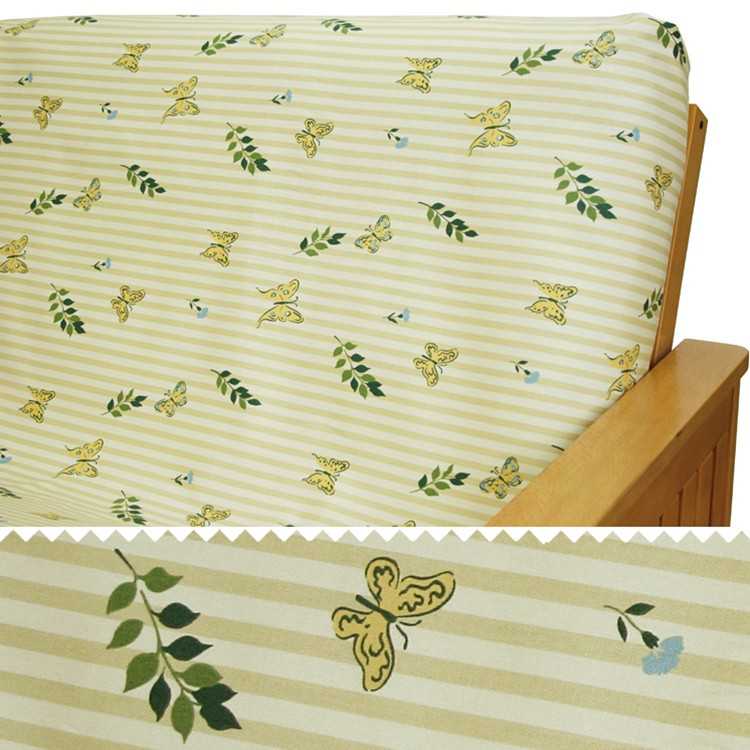 Paulette Butterfly Canvas Custom Armrest Cover