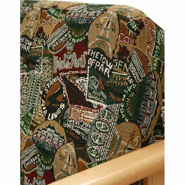Vintage Travel Custom Armrest Cover
