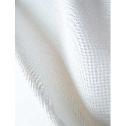 Classic White Canvas Custom Armrest Cover