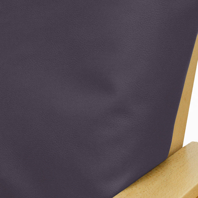 Grape Purple Faux Leather Custom Armrest Cover