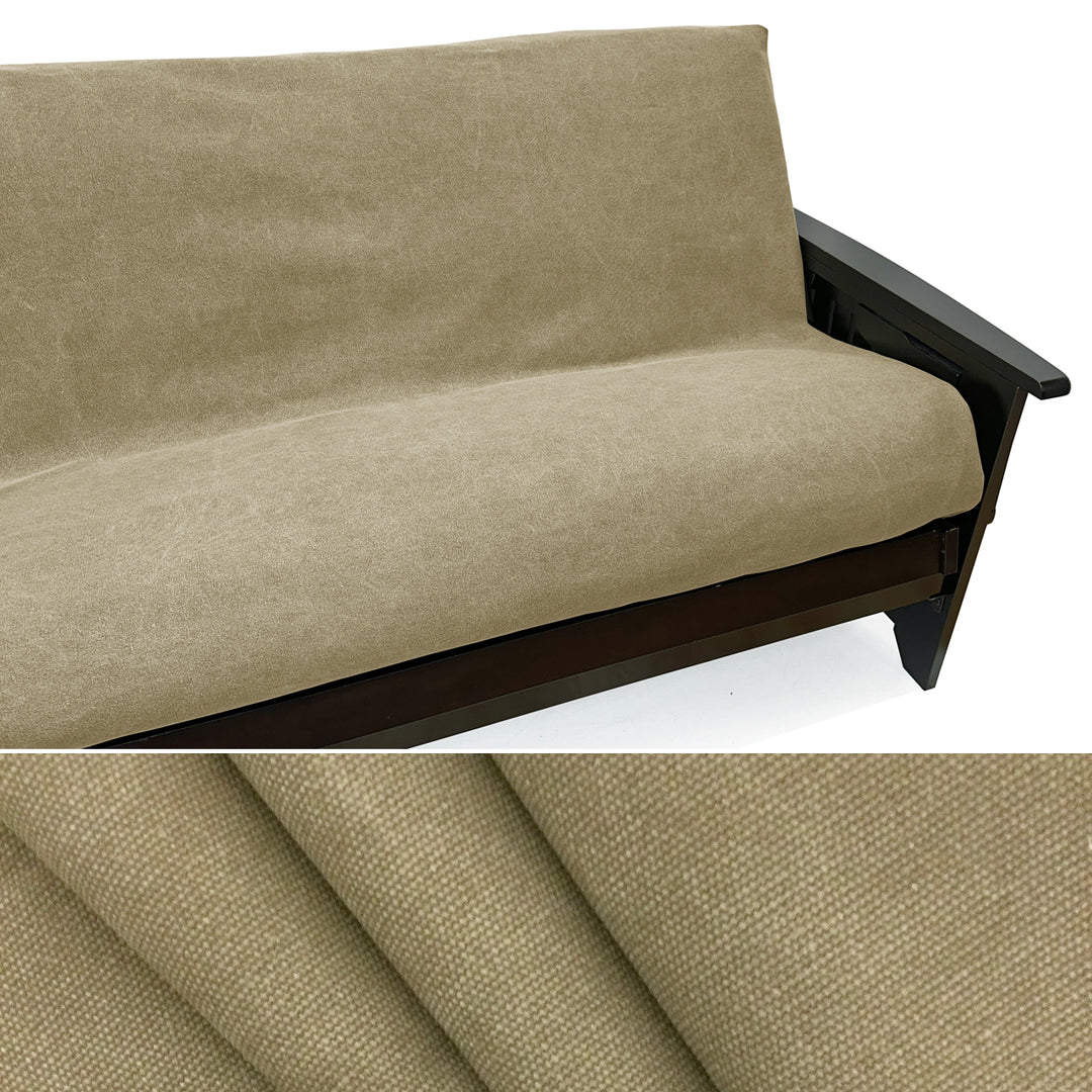 Wheat Heavyduty Canvas Custom Armrest Cover