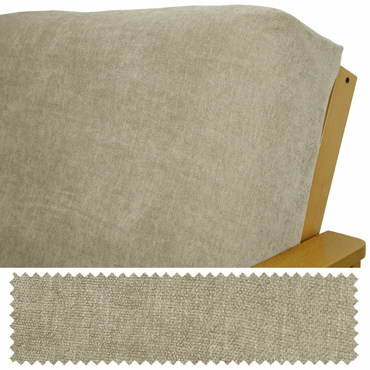 Ultra-soft Gray Chenille Custom Armrest Cover