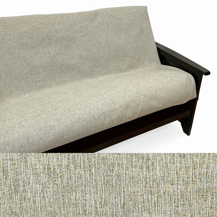 Flax Gray Futon Cover