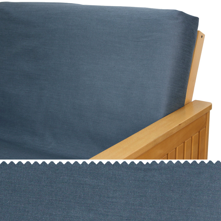 Blue Heavyduty Canvas Custom Armrest Cover
