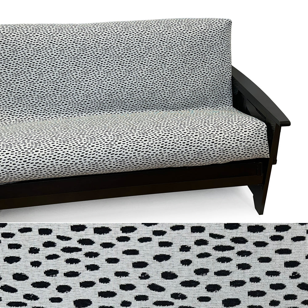 Black &amp; White Pebble Outdoor &amp; Patio Custom Furniture Slipcover