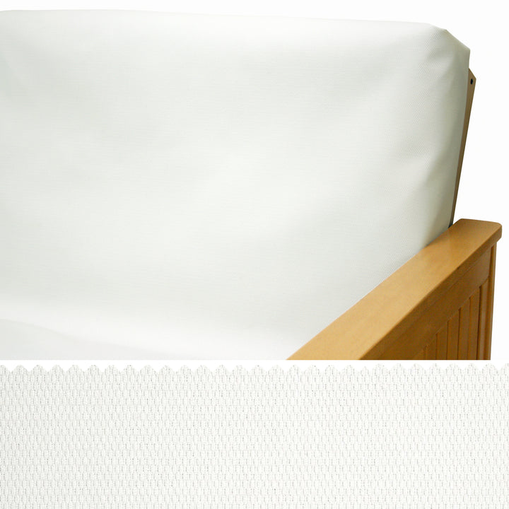 White Pique Futon Cover
