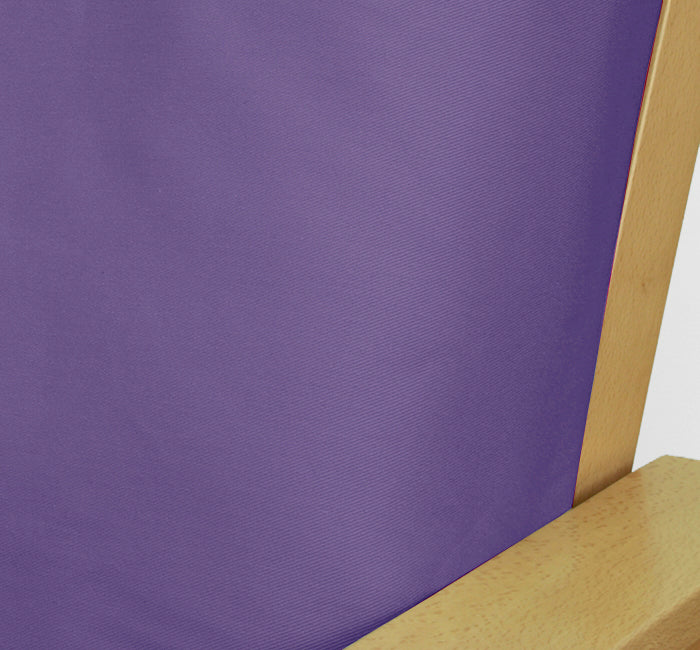 Purple Poplin Custom Armrest Cover