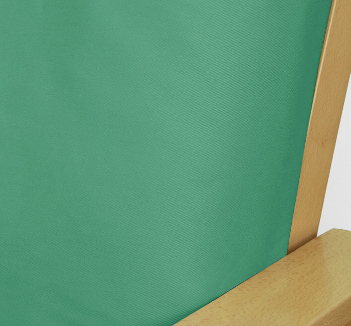 Teal Poplin Custom Armrest Cover