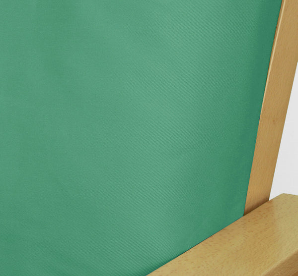 Teal Poplin Futon Cover