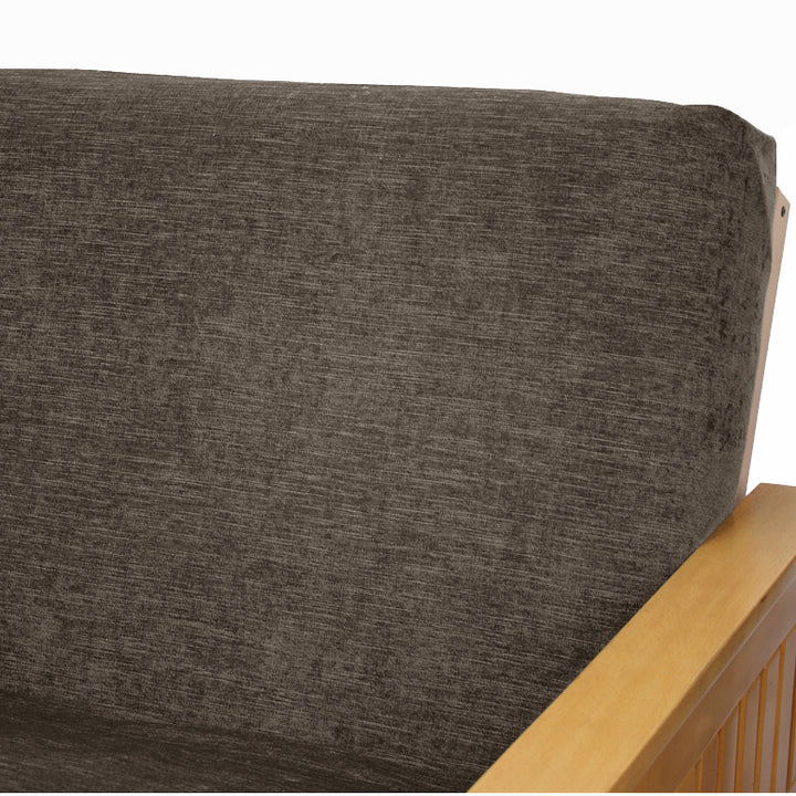 Heathered Black Futon Cover