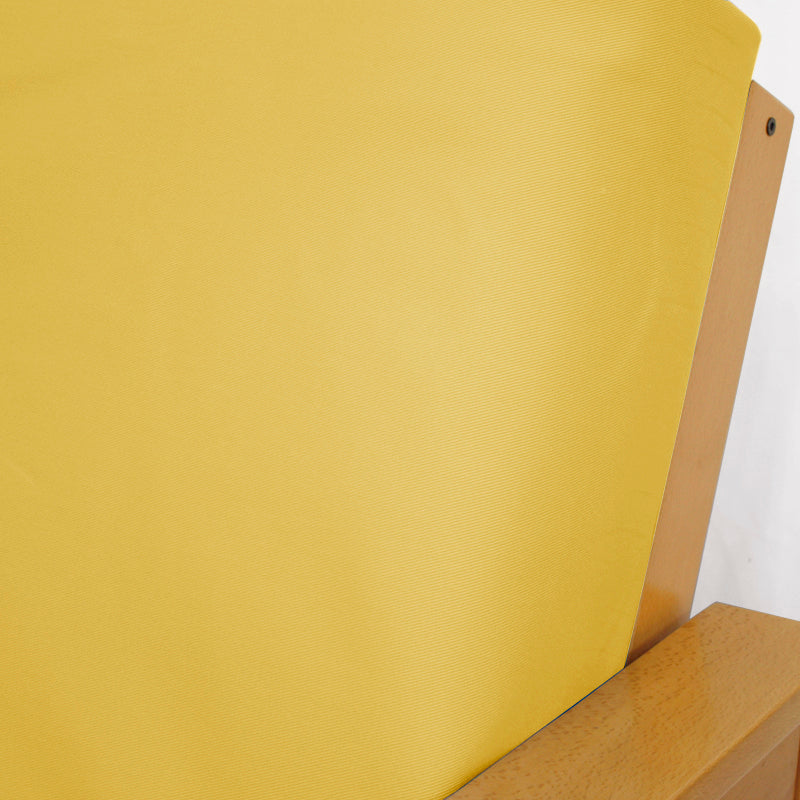 Sunshine Yellow Canvas Custom Armrest Cover