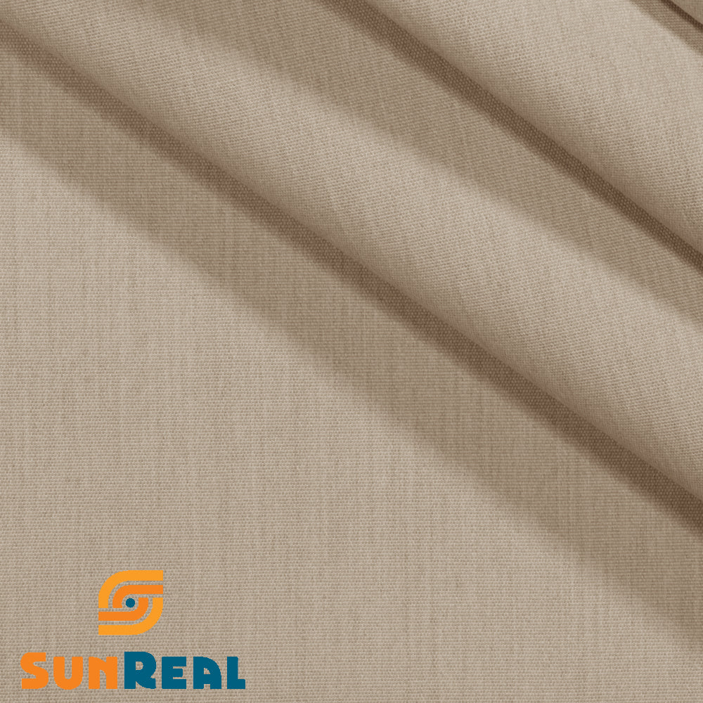 SunReal® Flax Beige Futon Cover