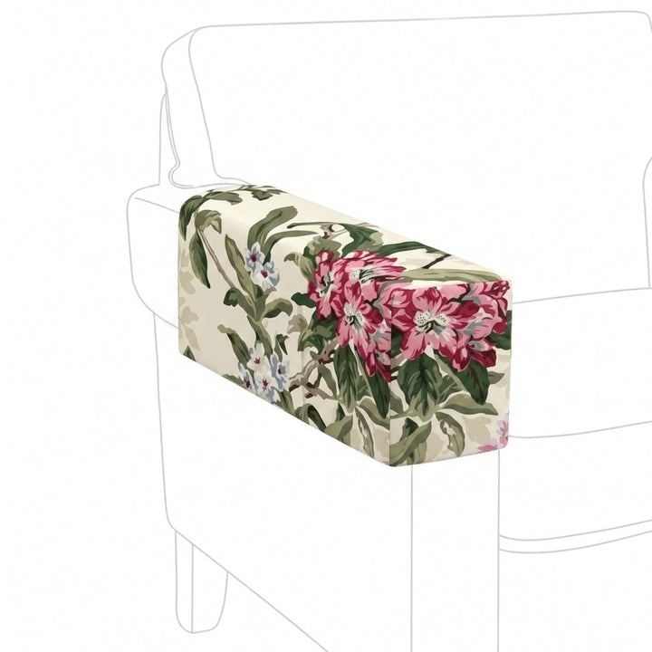 Viburnum Spring Canvas Print Armrest Cover