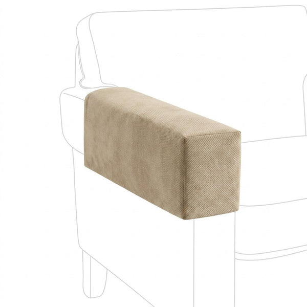Natural Twill Custom Armrest Cover