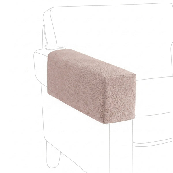 Rose Beige SuedeTouch Custom Armrest Cover