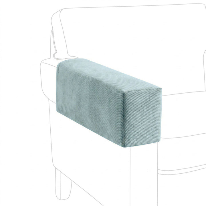 Sky Blue Twill Custom Armrest Cover