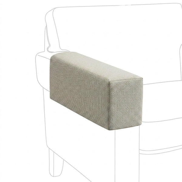 Steel Gray Premium Weave Custom Armrest Cover