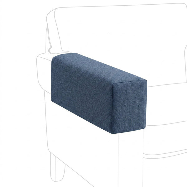 Chambray Blue Armrest Cover