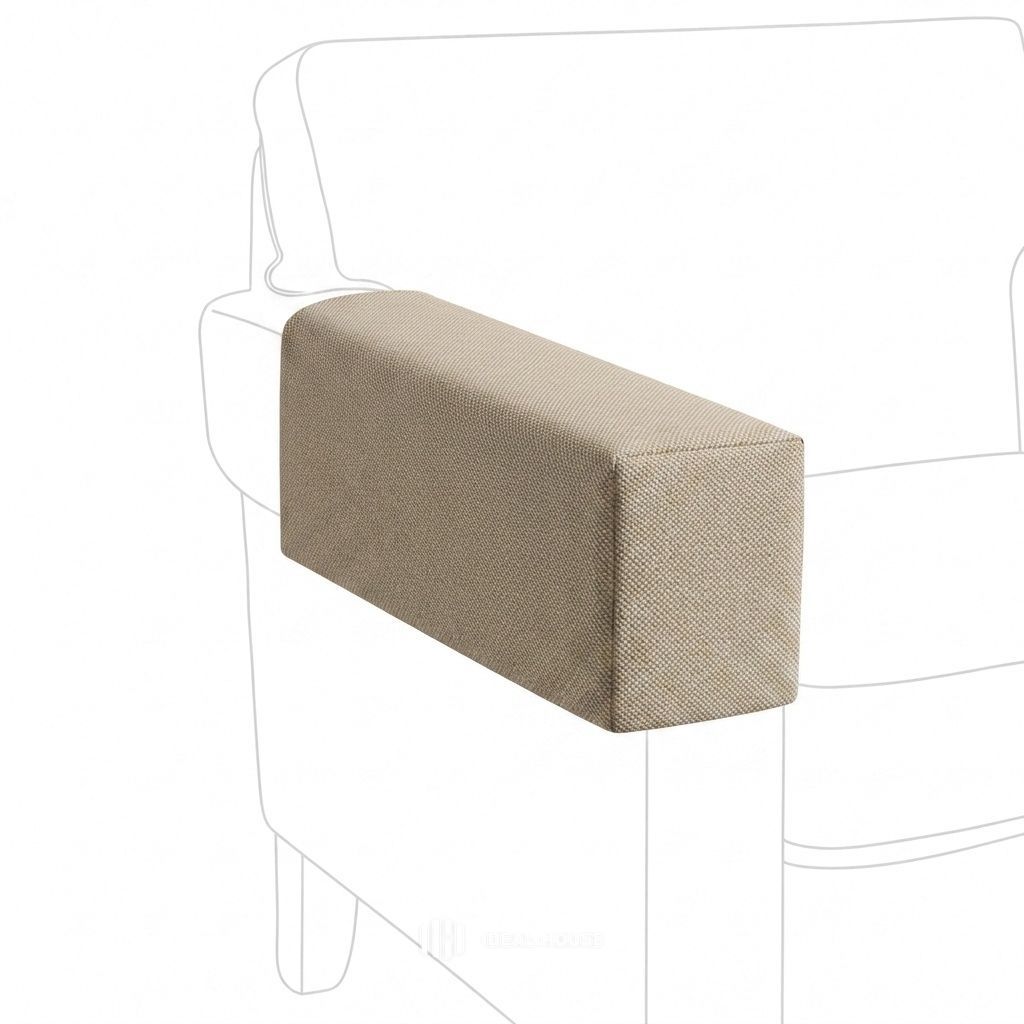 Khaki Outdoor Performance custom armrest cover in khaki